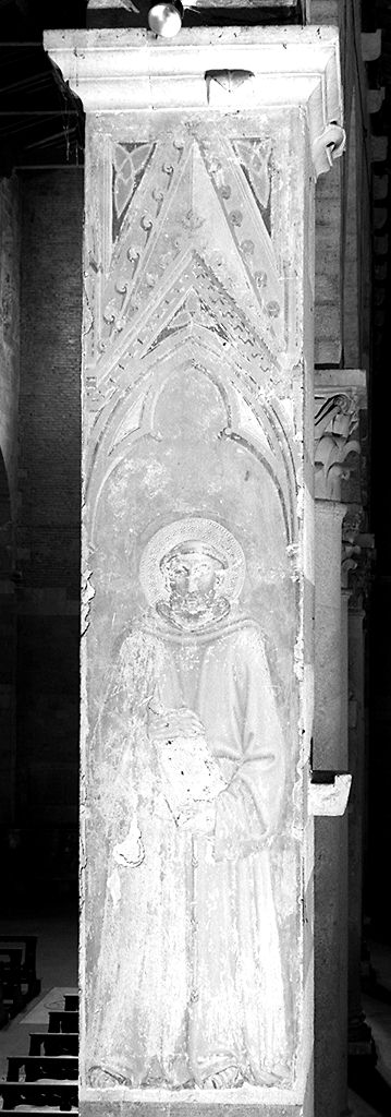 san Francesco d'Assisi (dipinto) - ambito toscano (metà sec. XIV)