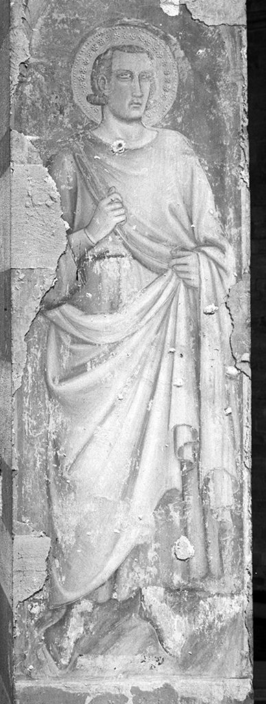 san Bartolomeo apostolo (dipinto) - ambito toscano (metà sec. XIV)