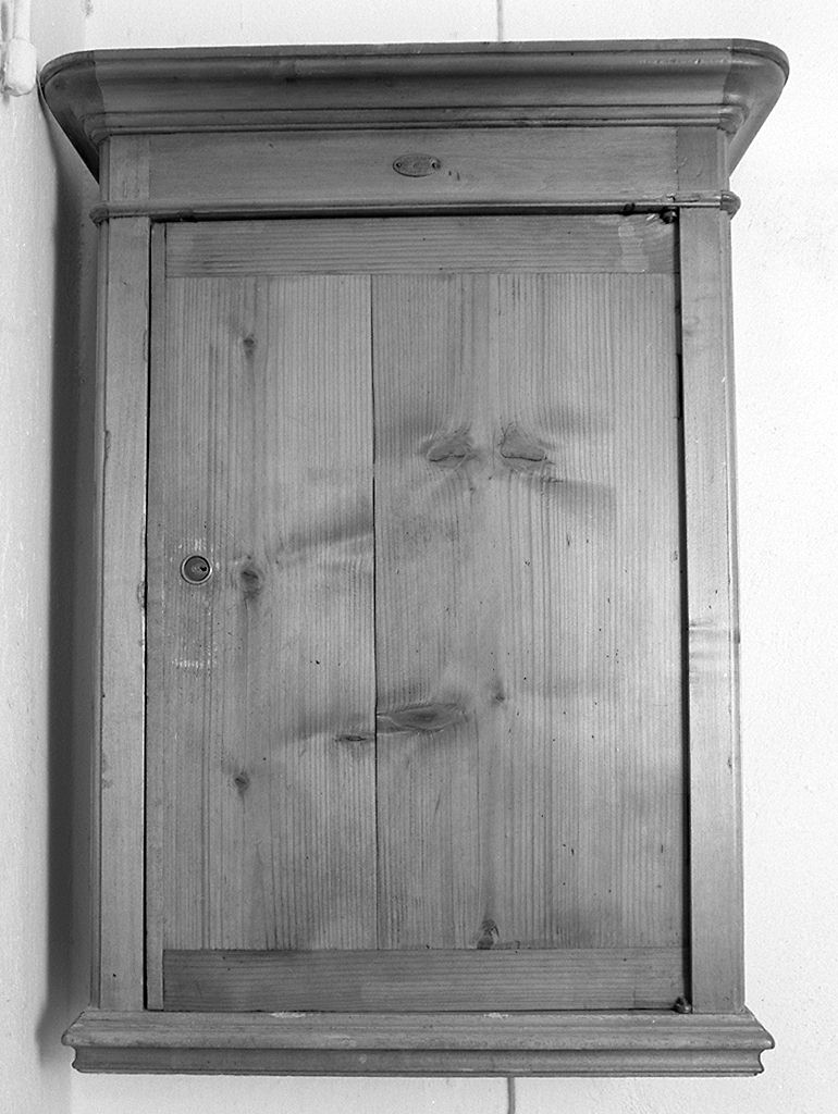 armadietto pensile - produzione fiorentina (secc. XIX/ XX)