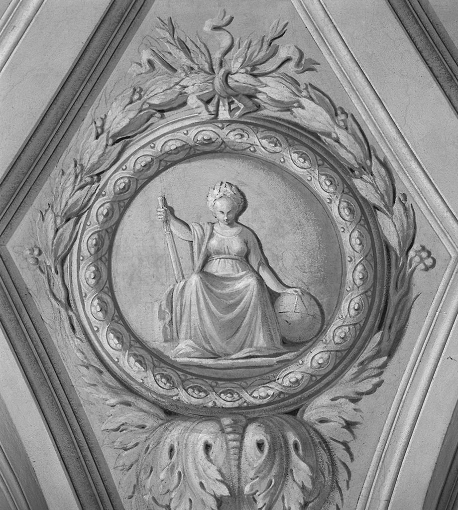 figure allegoriche femminili (decorazione pittorica) - ambito fiorentino (prima metà sec. XIX)