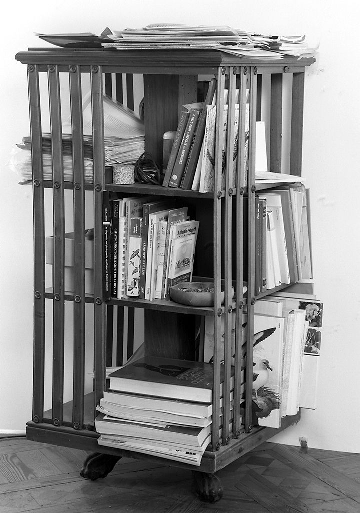 libreria - girevole - produzione fiorentina (seconda metà sec. XIX)