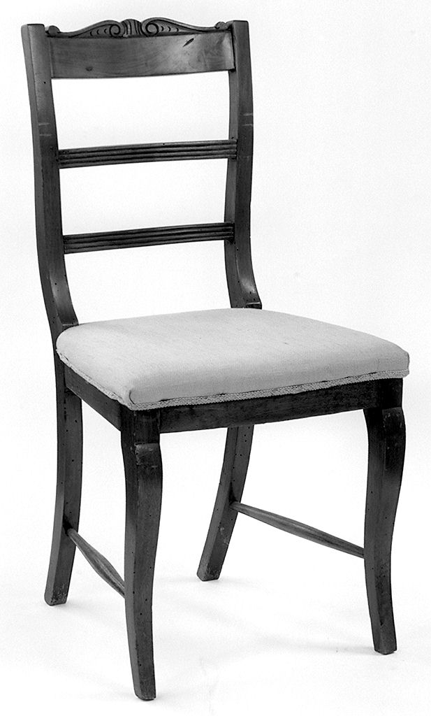 sedia - produzione toscana (seconda metà sec. XIX)