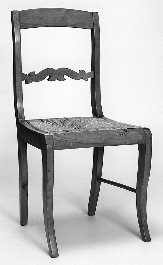 sedia - produzione toscana (sec. XIX)