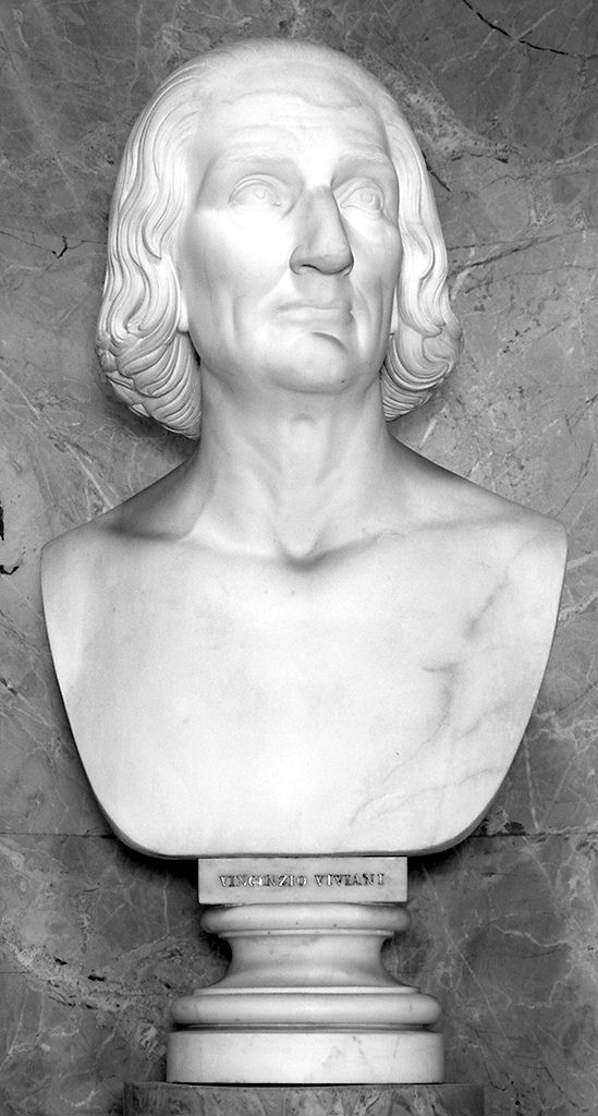 busto ritratto di Vincenzo Viviani, ritratto d'uomo (scultura) di Magi Luigi (sec. XIX)
