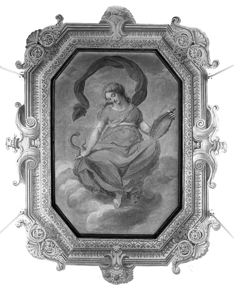 allegoria della Prudenza (dipinto) di Botti Giacinto (attribuito) (sec. XVII)