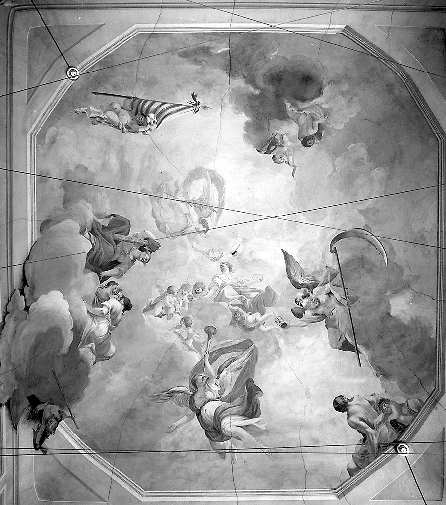 trionfo dell'Eternità (dipinto, ciclo) - ambito fiorentino (terzo quarto sec. XVIII)