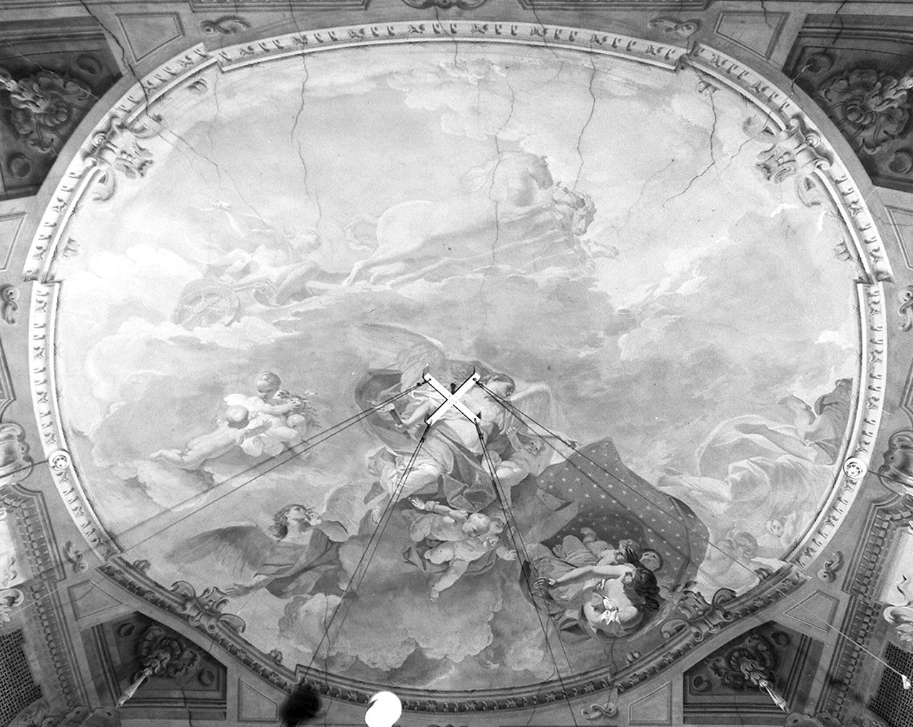 Apollo ed Aurora (dipinto) - ambito toscano (terzo quarto sec. XVIII)