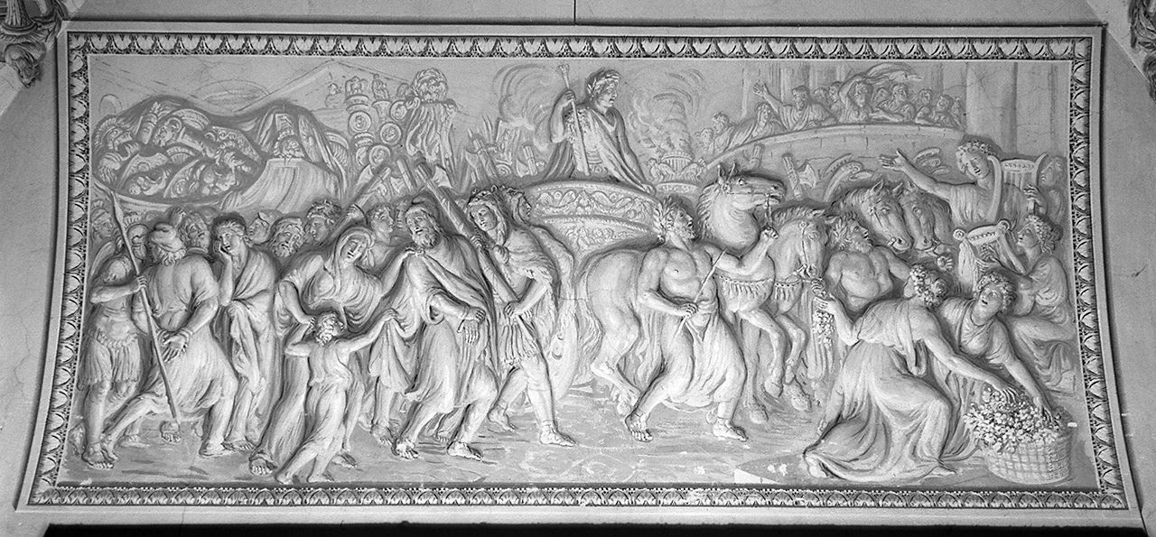 Fama, Pace e Giustizia (dipinto, ciclo) di Ademollo Luigi (e aiuti) (primo quarto sec. XIX)