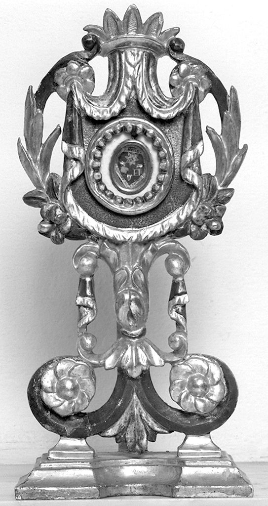 reliquiario - a tabella - produzione toscana (prima metà sec. XIX)