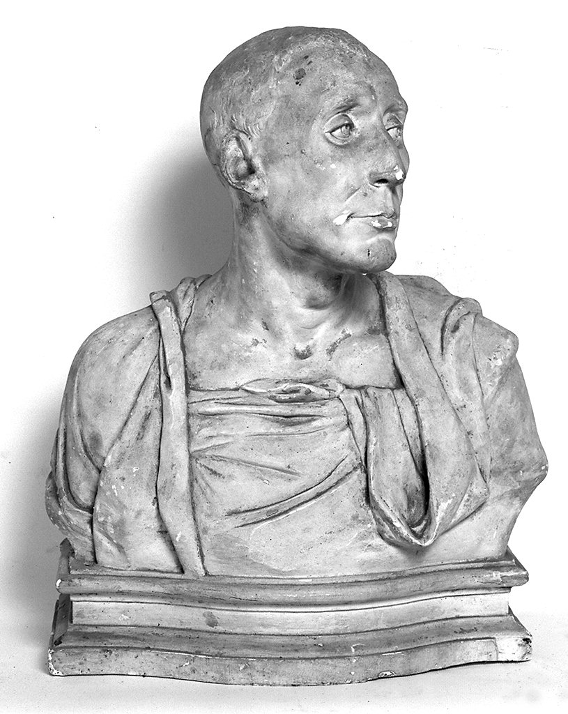 busto ritratto di Niccolò da Uzzano, busto ritratto d'uomo (scultura) - manifattura toscana (fine/inizio secc. XIX/ XX)