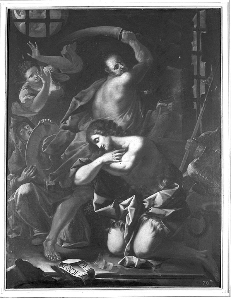 decapitazione di San Giovanni Battista (dipinto) di Conti Francesco (attribuito) (sec. XVIII)