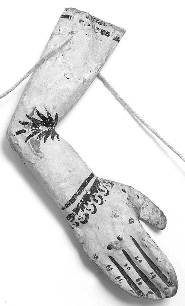 braccio (ex voto antropomorfo) - valdelsano (secc. XVI/ XIX)