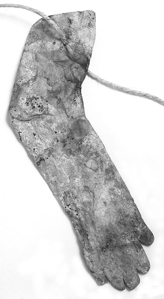 braccio (ex voto antropomorfo) - valdelsano (secc. XVI/ XIX)