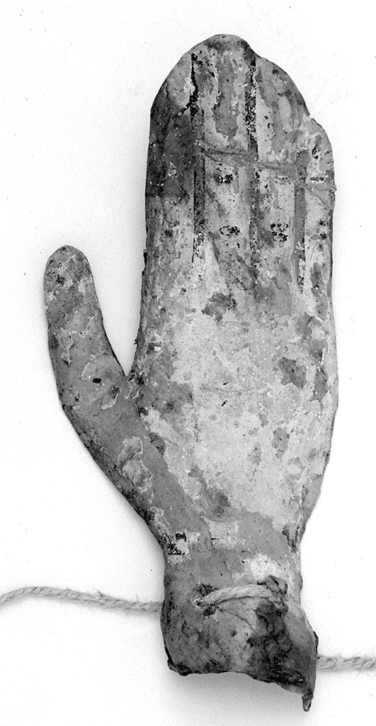 mano (ex voto antropomorfo) - valdelsano (secc. XVI/ XIX)