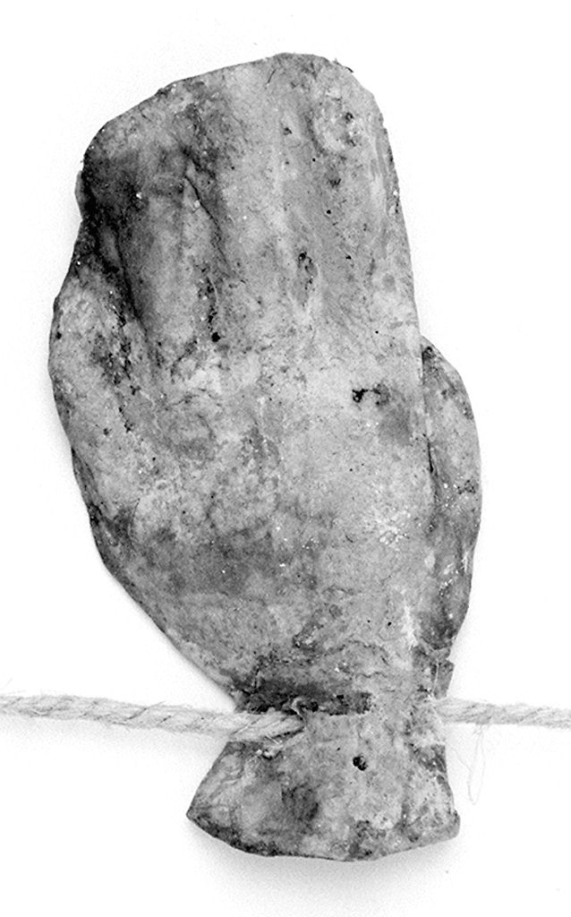 mano (ex voto antropomorfo) - valdelsano (secc. XVI/ XIX)