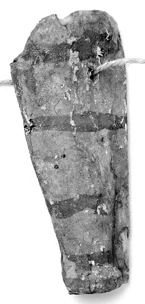 bambino in fasce (ex voto antropomorfo) - valdelsano (secc. XVI/ XIX)