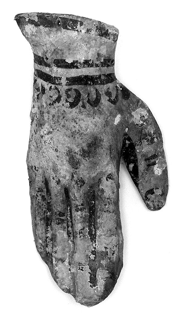 mano (ex voto antropomorfo) - valdelsano (secc. XVI/ XIX)