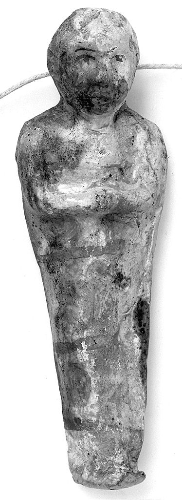 bambino in fasce (ex voto antropomorfo) - valdelsano (secc. XVI/ XIX)