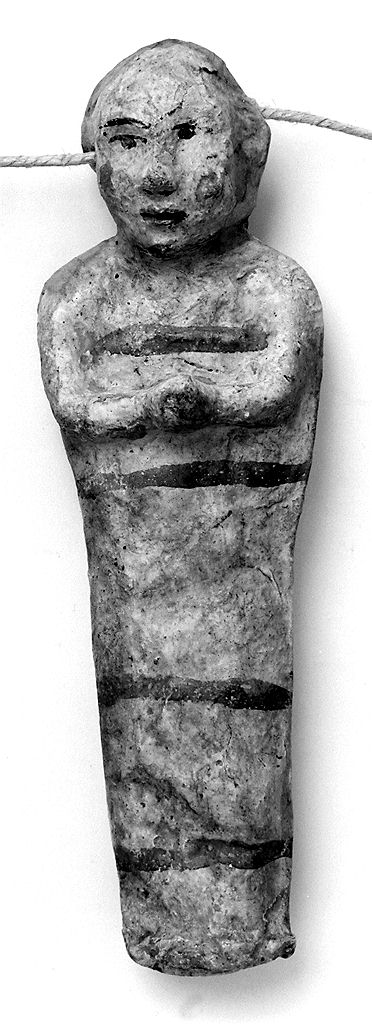 bambino in fasce (ex voto antropomorfo) - valdelsano (secc. XVI/ XIX)