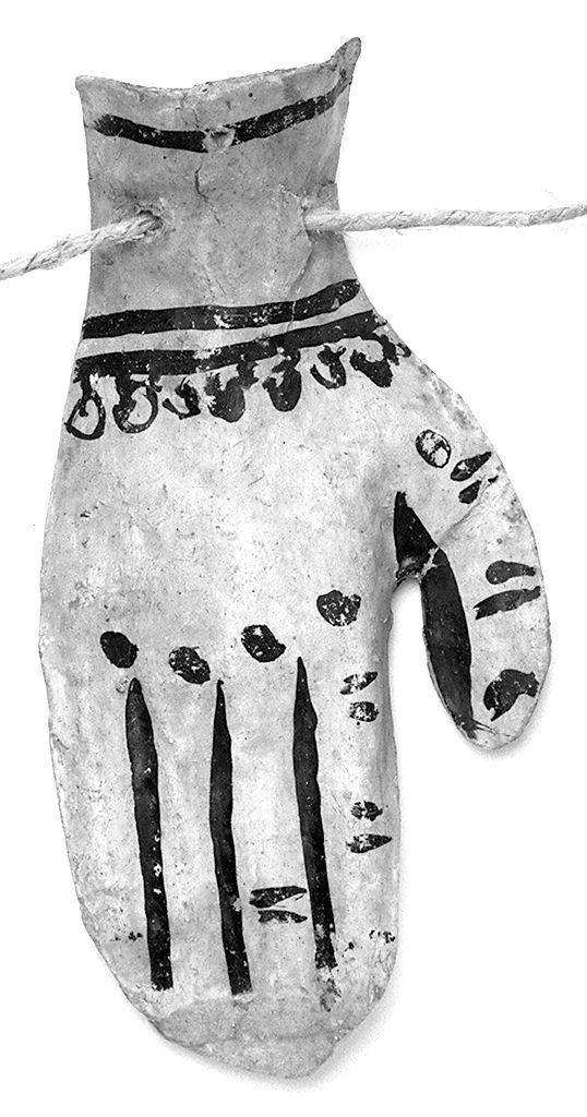 mano (ex voto antropomorfo) - valdelsano (secc. XVI/ XIX)