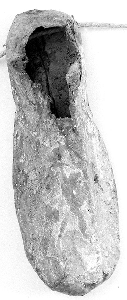 piede (ex voto antropomorfo) - valdelsano (secc. XVII/ XVIII)