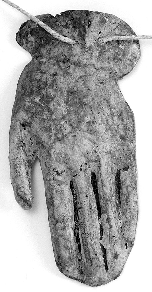 mano (ex voto antropomorfo) - valdelsano (secc. XVI/ XIX)