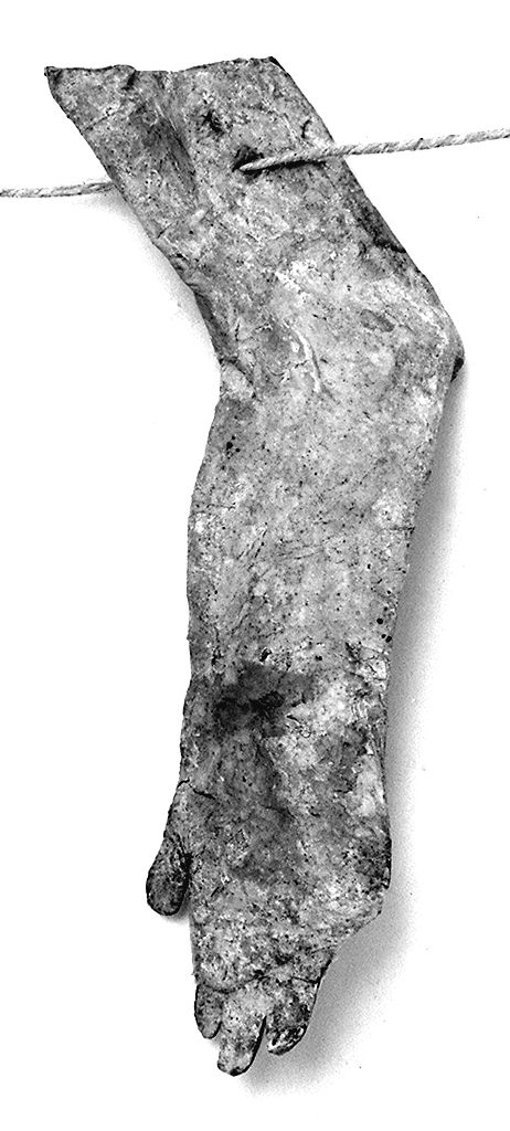 braccio (ex voto antropomorfo) - valdelsano (secc. XVI/ XIX)