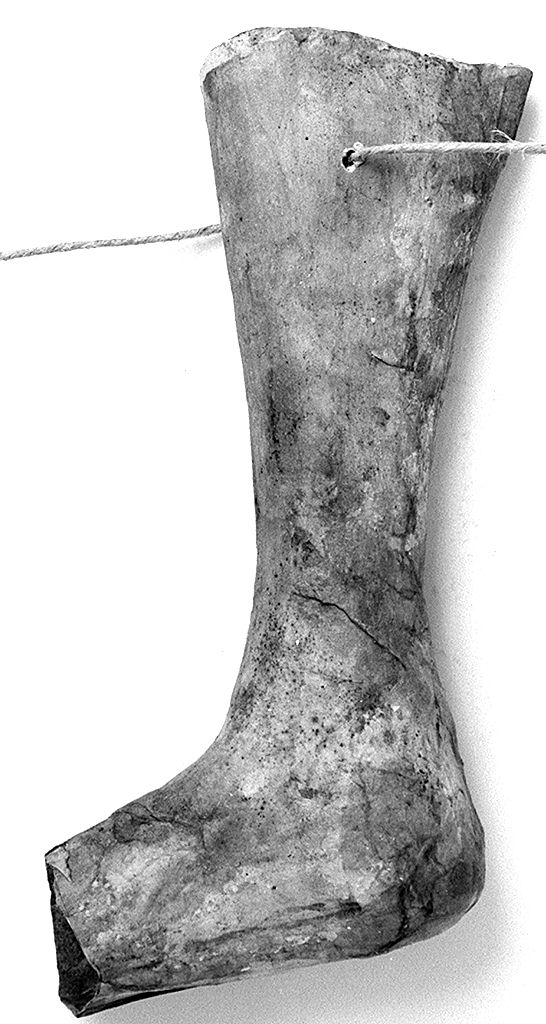 gamba (ex voto antropomorfo) - valdelsano (secc. XVI/ XIX)