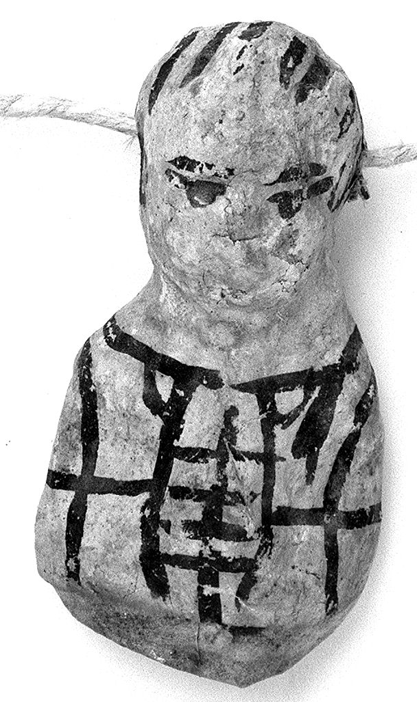 figura a mezzo busto (ex voto antropomorfo) - valdelsano (secc. XVI/ XIX)