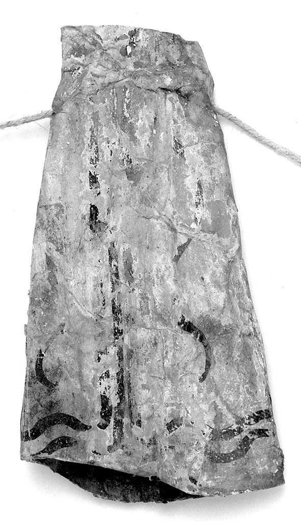 bambino in fasce (ex voto antropomorfo) - valdelsano (secc. XVI/ XIX)