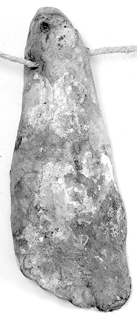 piede (ex voto antropomorfo) - valdelsano (secc. XVII/ XVIII)