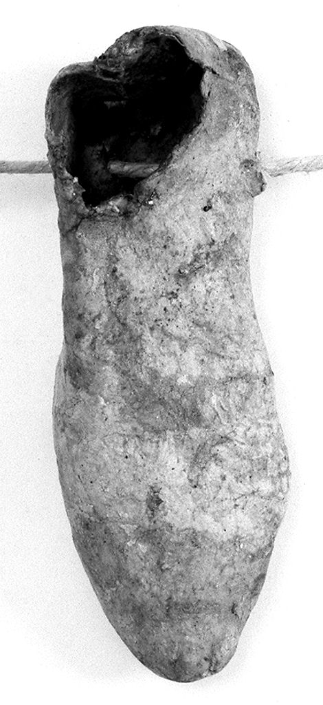 piede (ex voto antropomorfo) - valdelsano (secc. XVII/ XVIII)