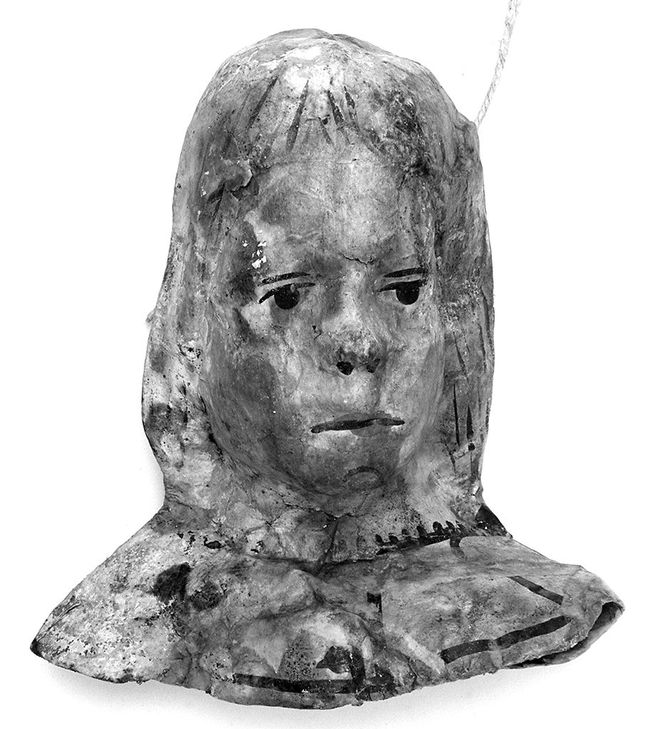 figura a mezzo busto (ex voto antropomorfo) - valdelsano (secc. XVI/ XIX)