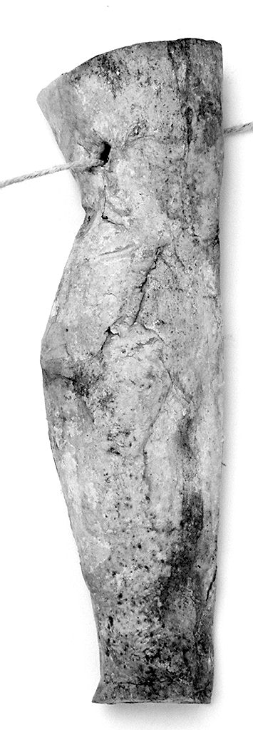 gamba (ex voto antropomorfo) - valdelsano (secc. XVI/ XIX)