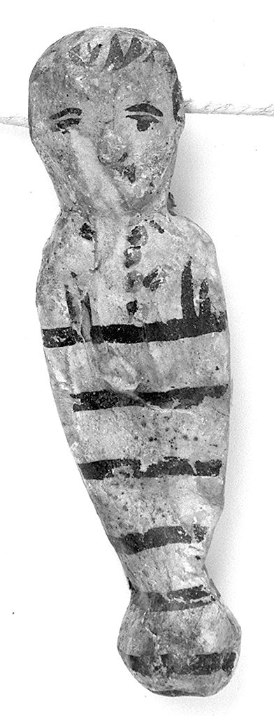 bambino in fasce (ex voto antropomorfo) - valdelsano (secc. XVI/ XIX)