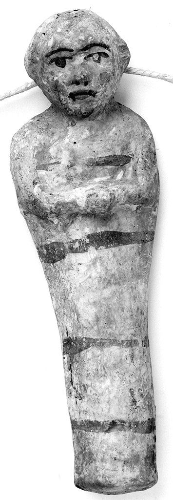 bambino in fasce (ex voto antropomorfo) - valdelsano (secc. XVI/ XIX)