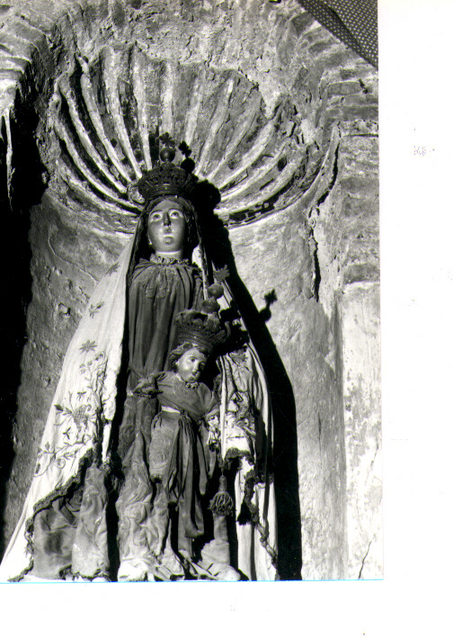 Madonna col Bambino (scultura) - ambito meridionale (metà sec. XIX)