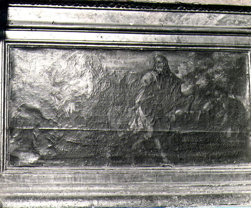 La fuga in Egitto (dipinto, elemento d'insieme) - ambito napoletano (inizio sec. XVIII)