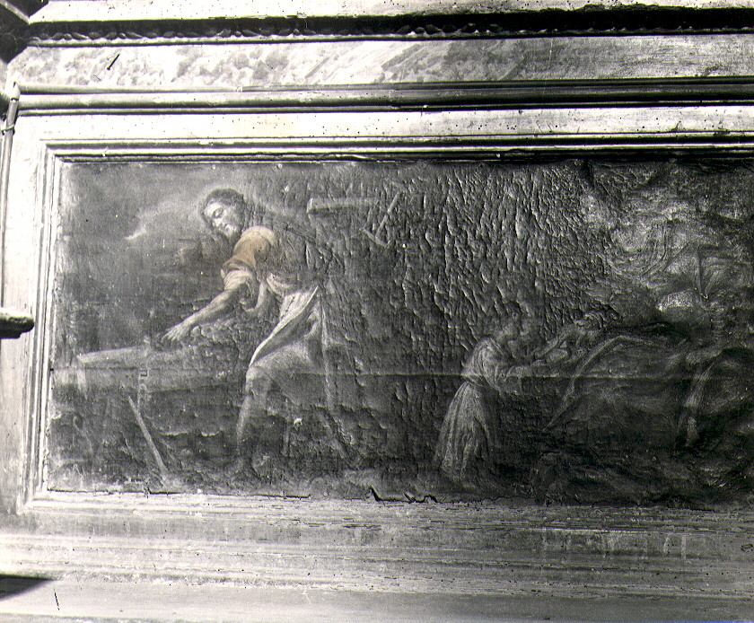 Infanzia di Gesù (dipinto, elemento d'insieme) - ambito napoletano (inizio sec. XVIII)