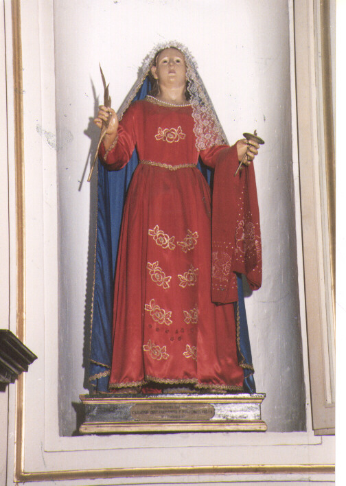 Santa Lucia (manichino) - ambito abruzzese (sec. XIX)