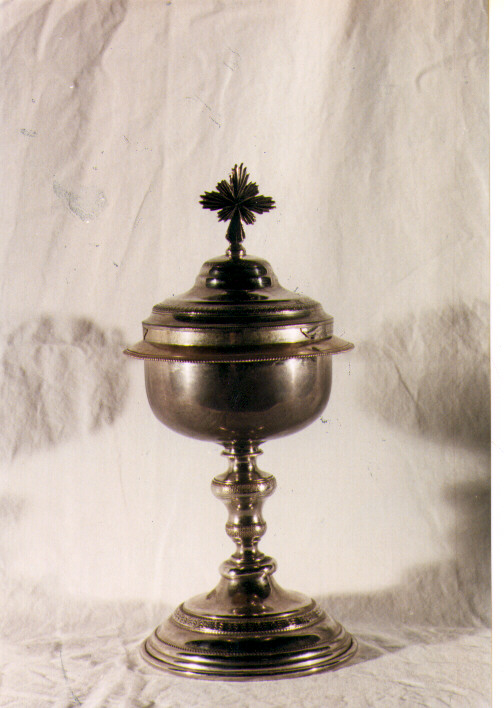 pisside - bottega abruzzese (sec. XIX)