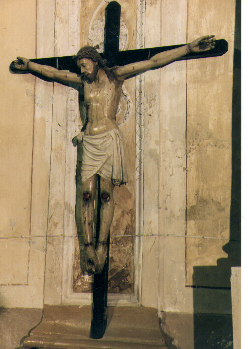 Cristo Crocifisso (scultura) - bottega abruzzese-molisana (inizio sec. XVIII)