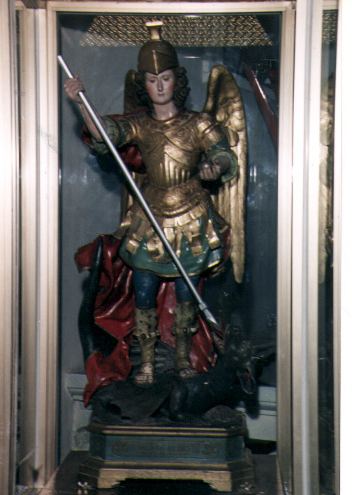 San Michele Arcangelo (statua) - ambito abruzzese-molisano (seconda metà sec. XVIII)