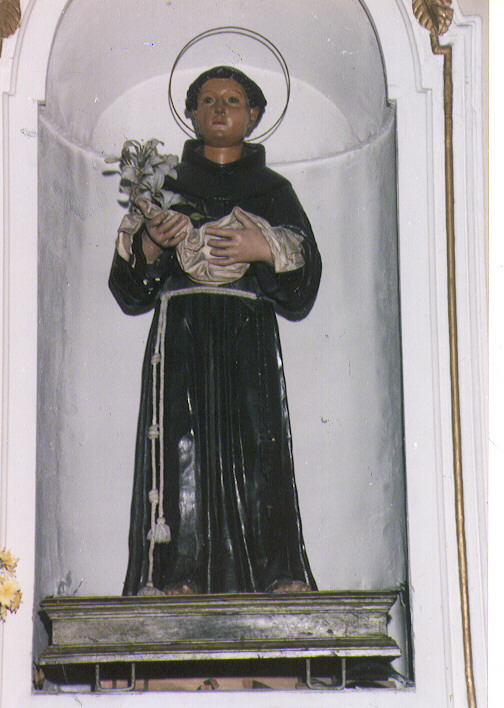 San Antonio da Padova (statua) - ambito abruzzese (fine sec. XIX)
