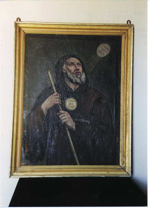 SAN FRANCESCO DA PAOLA (DIPINTO) - AMBITO CALABRESE (SEC. XVIII)