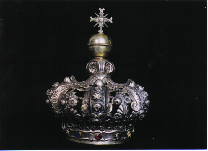 CORONA DA STATUA - AMBITO NAPOLETANO (SEC. XIX)