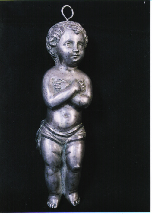 CORREDO DI IMMAGINE SACRA - AMBITO MERIDIONALE (FINE SEC. XIX)