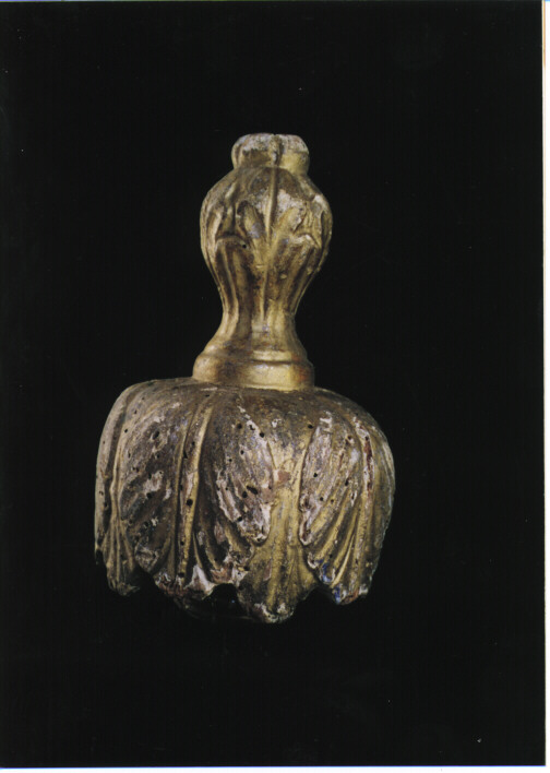 terminale di asta di baldacchino, SERIE - AMBITO LOCALE (INIZIO SEC. XIX)