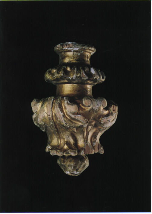 terminale di asta di baldacchino, SERIE - AMBITO LOCALE (SEC. XVIII)
