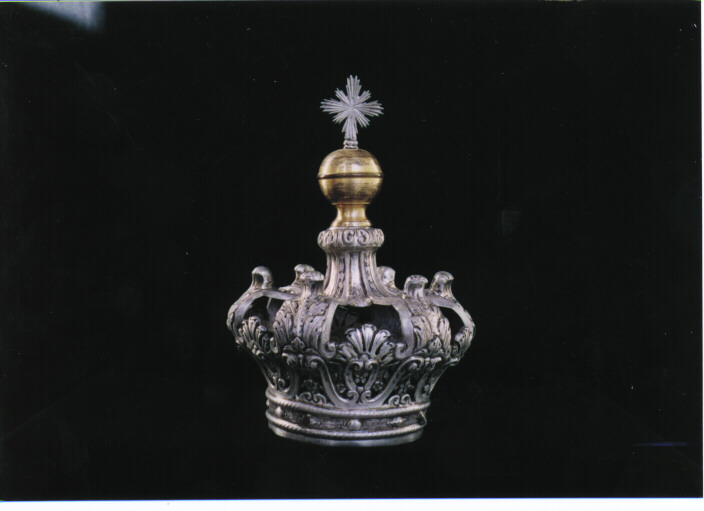 CORONA DA STATUA - AMBITO NAPOLETANO (SEC. XIX)